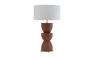 Metric Table Lamp Ceramic