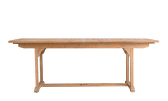 Corfu Extension Teak Table 300/256/212*100*75 cm