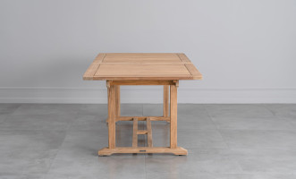 Corfu Extension Teak Table