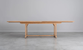 Corfu Extension Teak Table 300/256/212*100*75 cm