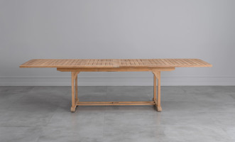 Corfu Extension Teak Table