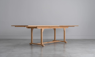 Corfu Extension Teak Table 300/256/212*100*75 cm