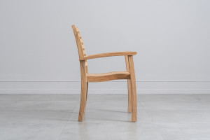 Corfu Stacking Teak Armchair 