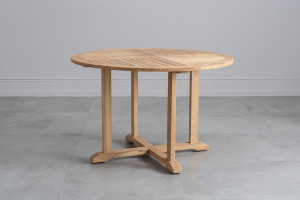 Capri Teak Dining Table d120 cm