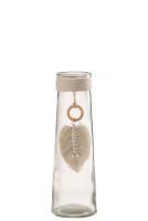 Vase Long Feather Glass S