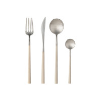 Mito Flatware brushed-cru cable 24 pieces