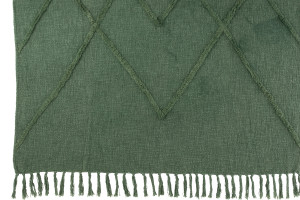 Rhombus Throw Green