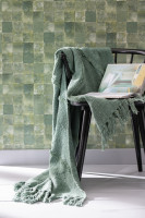 Rhombus Throw Green