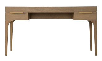 Bridge Desk Cappuccino finish