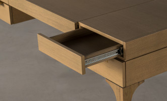 Bridge Desk Cappuccino finish