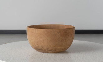 Classic Wooden Teak Bowl Medium