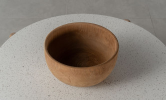 Classic Wooden Teak Bowl Medium