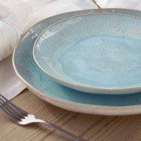 Eivissa Dinner Plate sea blue 27 cm