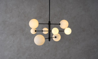 Atom Black Pendant Lamp