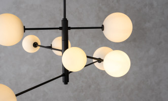 Atom Black Pendant Lamp