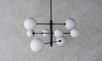 Atom Black Pendant Lamp