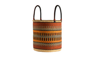 Large Laundry Basket Red/Orange