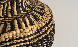 Basket Tiny Yoomelinga Black And Beige