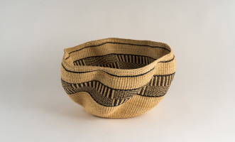 Basket Pakurigo Wave With Stripes