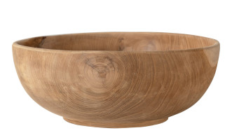 Classic Wooden Teak Bowl Large