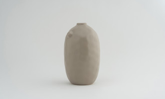 Beige Organic Vase