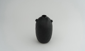 Black Organic Vase