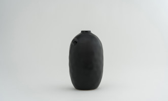 Black Organic Vase