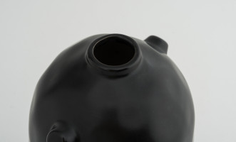 Black Organic Vase