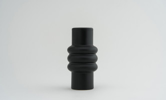 Black Bamboo Vase H20 cm