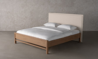 Rene Upholstered Headboard Bed 180x200 cm