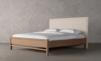 Rene Upholstered Headboard Bed 180x200 cm