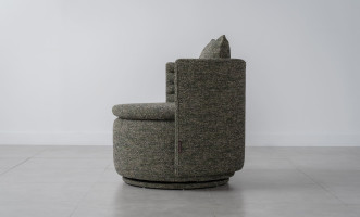 Cole Swivel Armchair (Boho Fabric)