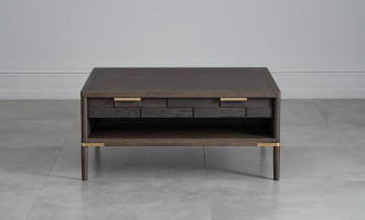 Textures Coffee Table with 2 drawers