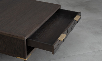 Textures Coffee Table with 2 drawers