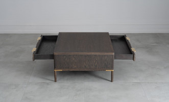 Textures Coffee Table with 2 drawers