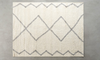 Elburg Ivory/Grey Carpet 244x305 cm