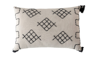 Graphic Cushion Grey L