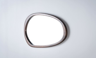 Mango Shape Irregular Mirror