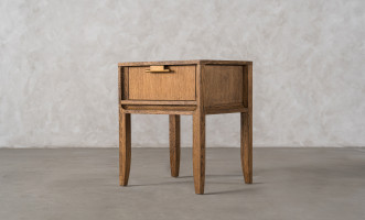 City Bedside Honey Oak color