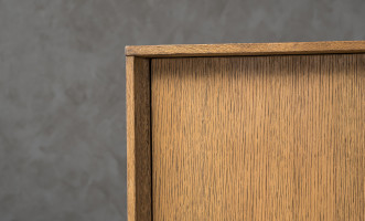 City Media console Honey Oak color