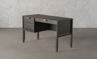 City Compact desk Grey Oak color