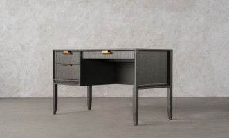 City Compact desk Grey Oak color