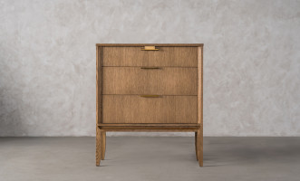 City Small Chest of Drawer Honey Oak color