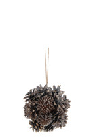 Hanger Ball Pinecones (12x12x12cm)