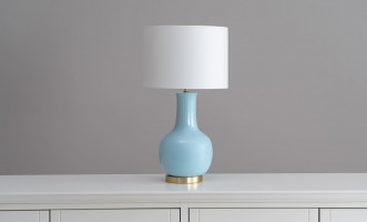 Town Table Lamp sky blue