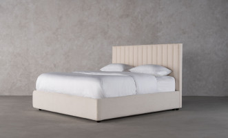 Newbury Vertical Stripes Bed 160x200 cm (A2891 col.1a)