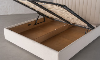 Newbury Vertical Stripes Bed 200x200 cm (A2891 col.1a)
