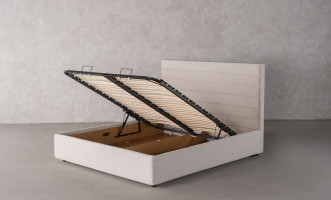 Newbury Horizontal Stripes Bed 160x200 cm (A2891 col.7a)