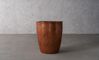 Crucible Planter L Copper