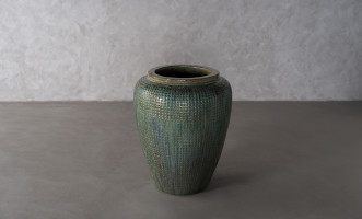 Dimple Jar Planter Opal Green